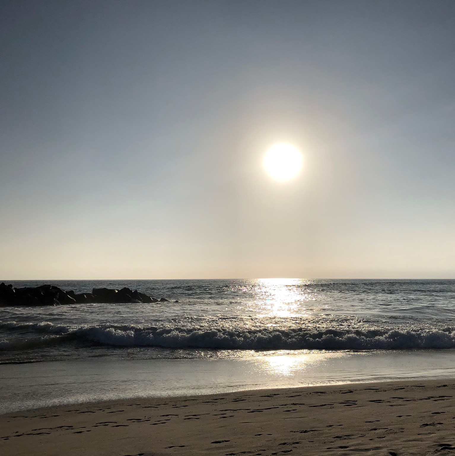 sunset at Venice Beach